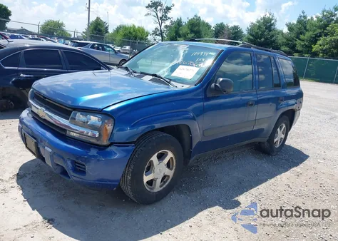 2005 Chevrolet Trailblazer Ls z USA, uszkodzony, nr VIN 1GNDT13S752184934